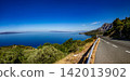 Scenic coastal road along the Adriatic Sea in Croatia 142013902