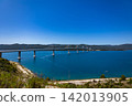 Peljesac Bridge over the Adriatic Sea in Croatia 142013905