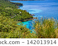 Adriatic coastline and turquoise sea 142013914