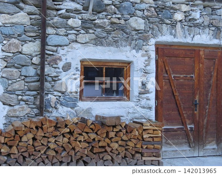 Scenery of a mountain hut in Tyrol 142013965