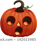 Halloween pumpkin for ornamental  142013985