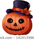 Halloween pumpkin for ornamental  142013986