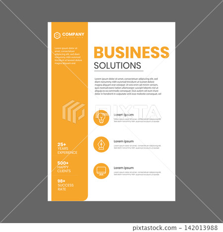 Modern Corporate Business Flyer Template, Professional Company Promotion Brochure Design for Marketing, Branding, Advertising and Business Presentation Modern Corporate Business Flyer Template, Professional Company Promotion Brochure Design for Marketing, Branding, Advertising and Business Presentation 142013988
