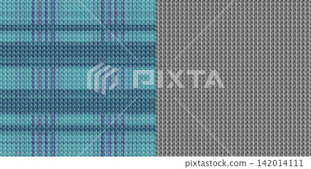 Seamless pattern for plaid fabric texture. Cloth texture via an alpha channel. Seamless pattern for plaid fabric texture. Cloth texture via an alpha channel. 142014111