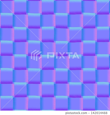 Woven Checkered Pattern Normal Map Woven Checkered Pattern Normal Map 142014488