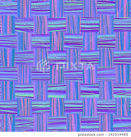 Textured Basket Weave Normal Map Textured Basket Weave Normal Map 142014489