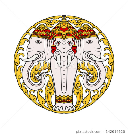 Three Headed Erawan Elephant 2 Three Headed Erawan Elephant 2 142014620