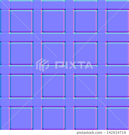 Square Tile Grid Normal Map Texture Square Tile Grid Normal Map Texture 142014719