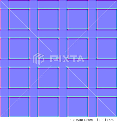 Square Tile Grid Normal Map Texture Square Tile Grid Normal Map Texture 142014720