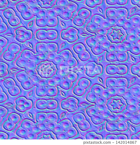 Rough Stone Mandala Carving Normal Map Rough Stone Mandala Carving Normal Map 142014867