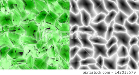 Teal Crystal Comparison and Displacement Map Teal Crystal Comparison and Displacement Map 142015579