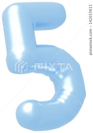 3D image_balloon_5_淺藍色 3D image_balloon_5_淺藍色 142015611