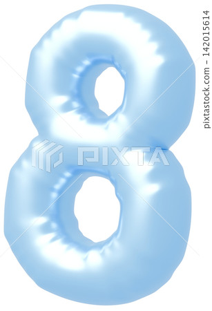 3D image_balloon_8_淺藍色 3D image_balloon_8_淺藍色 142015614