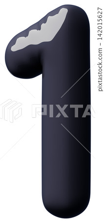 3D image_balloon_1_black 3D image_balloon_1_black 142015627
