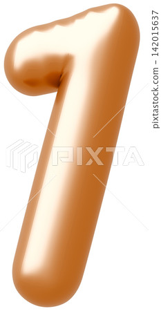 3D image_balloon_1_gold 3D image_balloon_1_gold 142015637