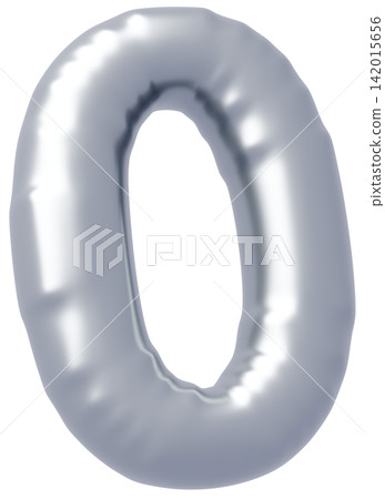 3D image_balloon_0_silver 142015656