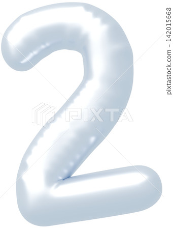 3D image_balloon_2_silver 3D image_balloon_2_silver 142015668