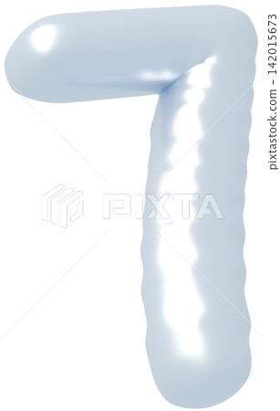 3D image_balloon_7_silver 3D image_balloon_7_silver 142015673