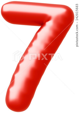 3D image_balloon_7_red 3D image_balloon_7_red 142015683