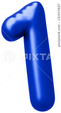 3D image_balloon_1_blue 3D image_balloon_1_blue 142015687