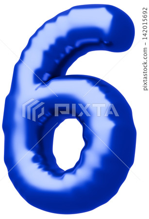 3D image_balloon_6_blue 3D image_balloon_6_blue 142015692