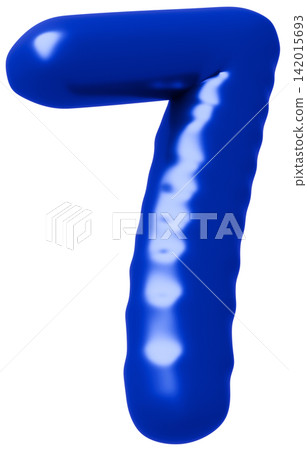 3D image_balloon_7_blue 3D image_balloon_7_blue 142015693
