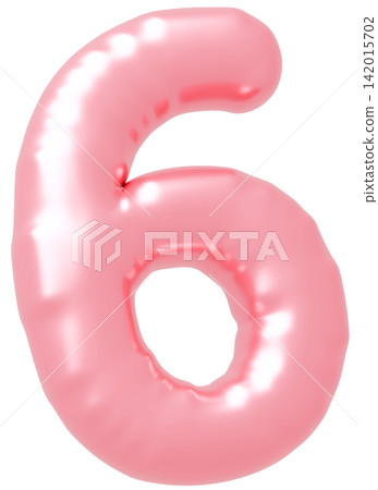 3D image_balloon_6_pink 3D image_balloon_6_pink 142015702