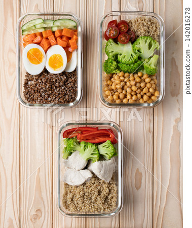 healthy meal prep containers balanced food healthy meal prep containers balanced food 142016278