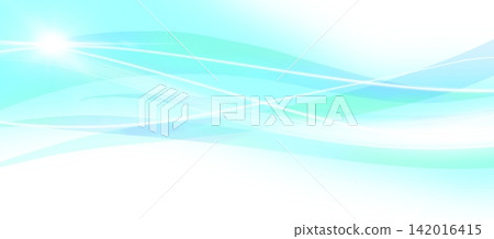 A background illustration featuring gentle blue curves and light; an abstract illustration inspired by wind and water. A background illustration featuring gentle blue curves and light; an abstract illustration inspired by wind and water. 142016415