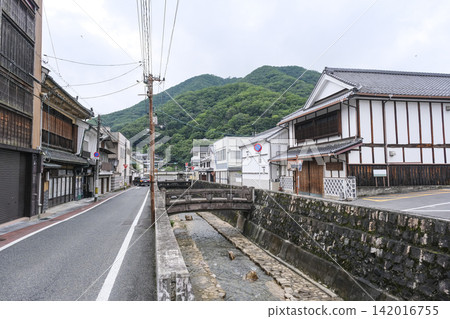 The Konyagawa Scenic Area in Takahashi City, where old townscapes remain. The Konyagawa Scenic Area in Takahashi City, where old townscapes remain. 142016755