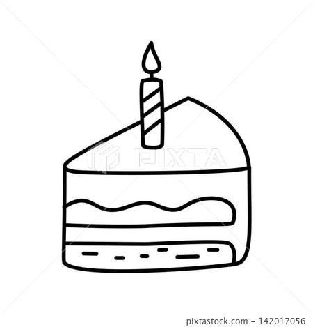 birthday cake icon 142017056