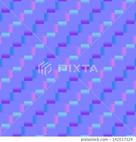 Abstract Smooth Weave Pattern Normal Map 142017324