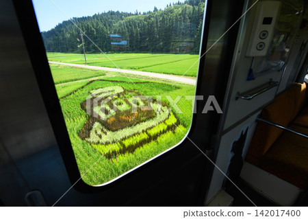 秋田內線：夏季之旅 - 列車窗外的風景 - 秋田縣 142017400
