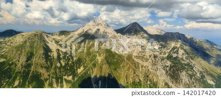 Pirin Mountains National Park Bulgaria green alpine evergreen pine forest, Bansko Pirin Mountains National Park Bulgaria green alpine evergreen pine forest, Bansko 142017420