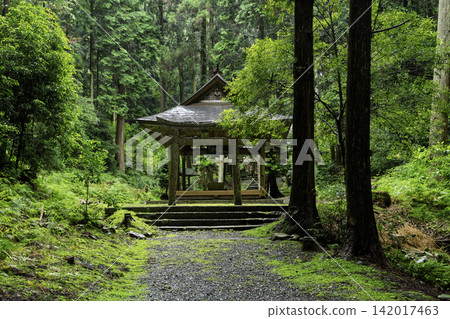 I photographed the tranquil Matsuo Shrine located in Inukano, Nishibetsuin-cho, Kameoka City, Kyoto Prefecture. 142017463