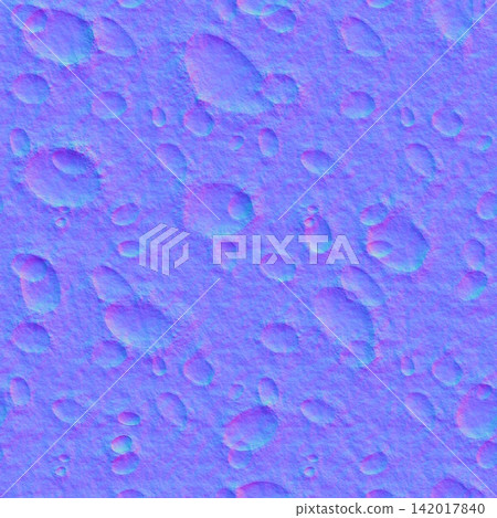 Cratered Moon Surface Normal Map Cratered Moon Surface Normal Map 142017840