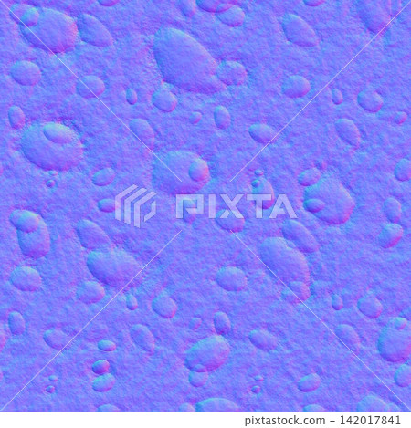 Detailed Lunar Crater Normal Map Texture 142017841