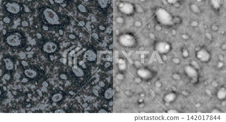 Blue Orbicular Jasper and Height Map Comparison Blue Orbicular Jasper and Height Map Comparison 142017844