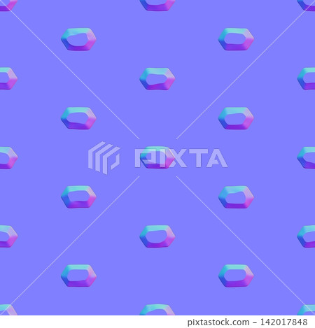 Scattered Hexagonal Studs Normal Map Scattered Hexagonal Studs Normal Map 142017848