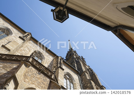 the Cathedral of Saints Peter and Paul in Brno, Czech Republic the Cathedral of Saints Peter and Paul in Brno, Czech Republic 142018576