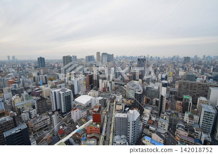 通天閣的風景 通天閣的風景 142018752