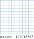 Hand-drawn loose grid background, simple solid blue, with copy space. 142018797