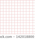 Hand-drawn loose grid background, simple solid pink, with copy space. 142018800