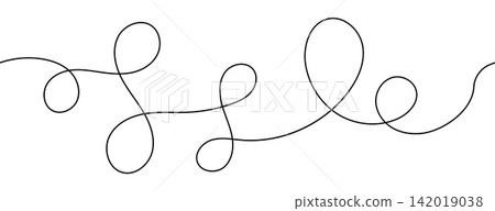 Abstract Rope continuous abstract Line 142019038