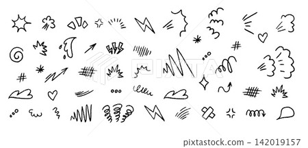 Anime Emotion Effect Comic Doodles Anime Emotion Effect Comic Doodles 142019157