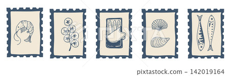Italian Market Stamp Collection Italian Market Stamp Collection 142019164