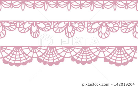 Continuous Lace Border Set Continuous Lace Border Set 142019204