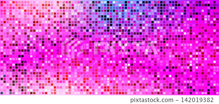 Pink glitter disco sequin wall with reflective neon light effect Pink glitter disco sequin wall with reflective neon light effect 142019382