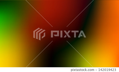 Vintage camera light leak overlay with colorful prism glare 142019423