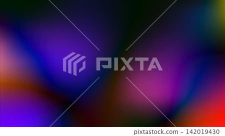 Abstract colorful light leak overlay with prism reflection glow Abstract colorful light leak overlay with prism reflection glow 142019430